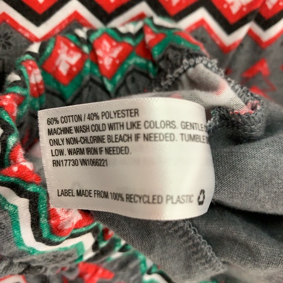 Wondershop holiday flannel sleep lounge pants - Picture 6 of 8